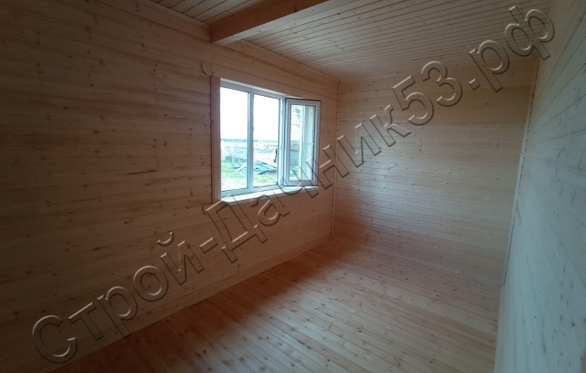 4 Брусовой дом ОД–14, 7×8, 56М², Ленинградская область, Волосовский район, деревня Торосово (7)